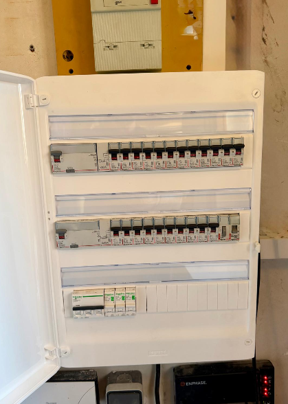 Remise aux normes d'un tableau électrique chez un particulier près de Toulouse